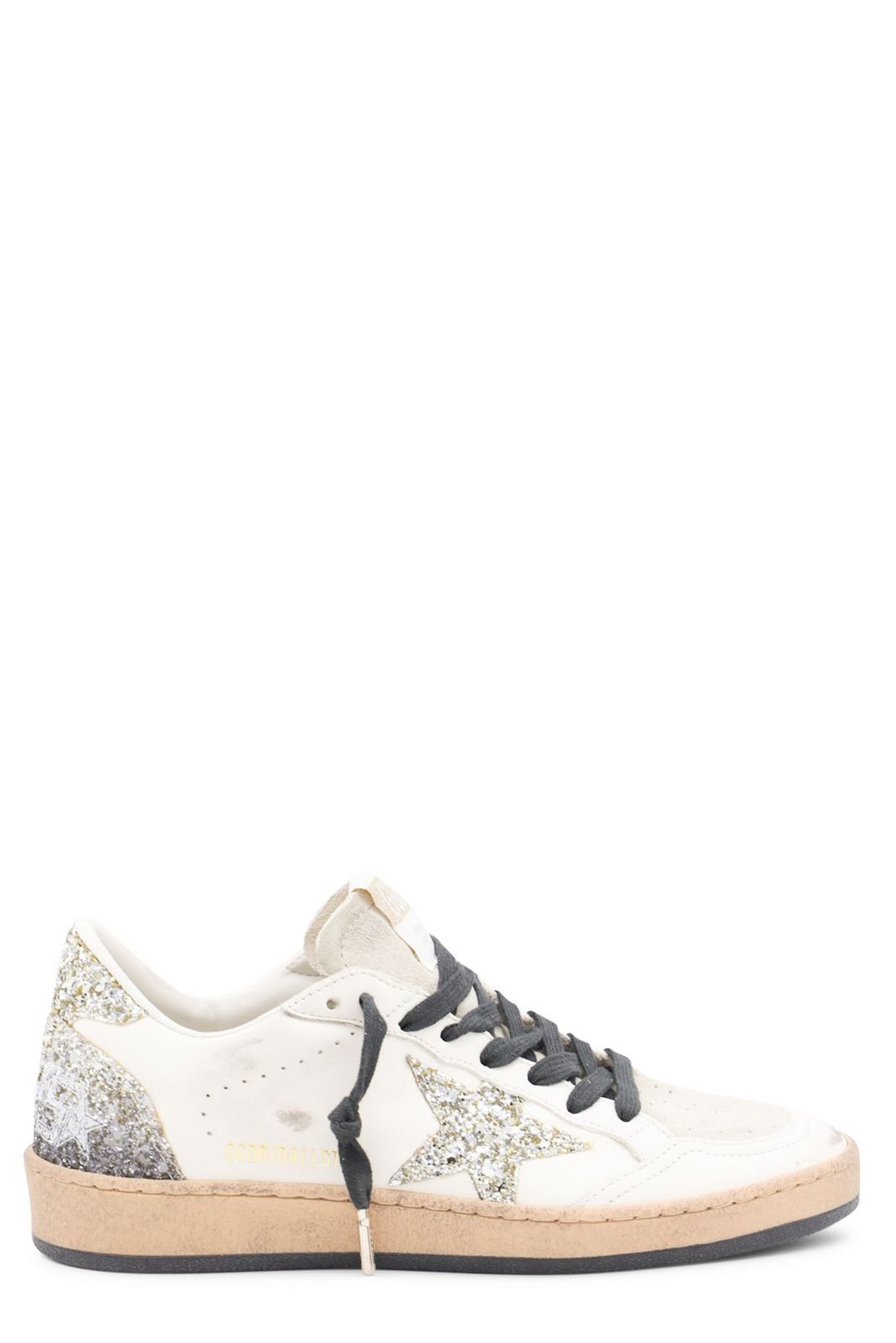 Golden Goose Deluxe Brand Ballstar Glittered Sneakers