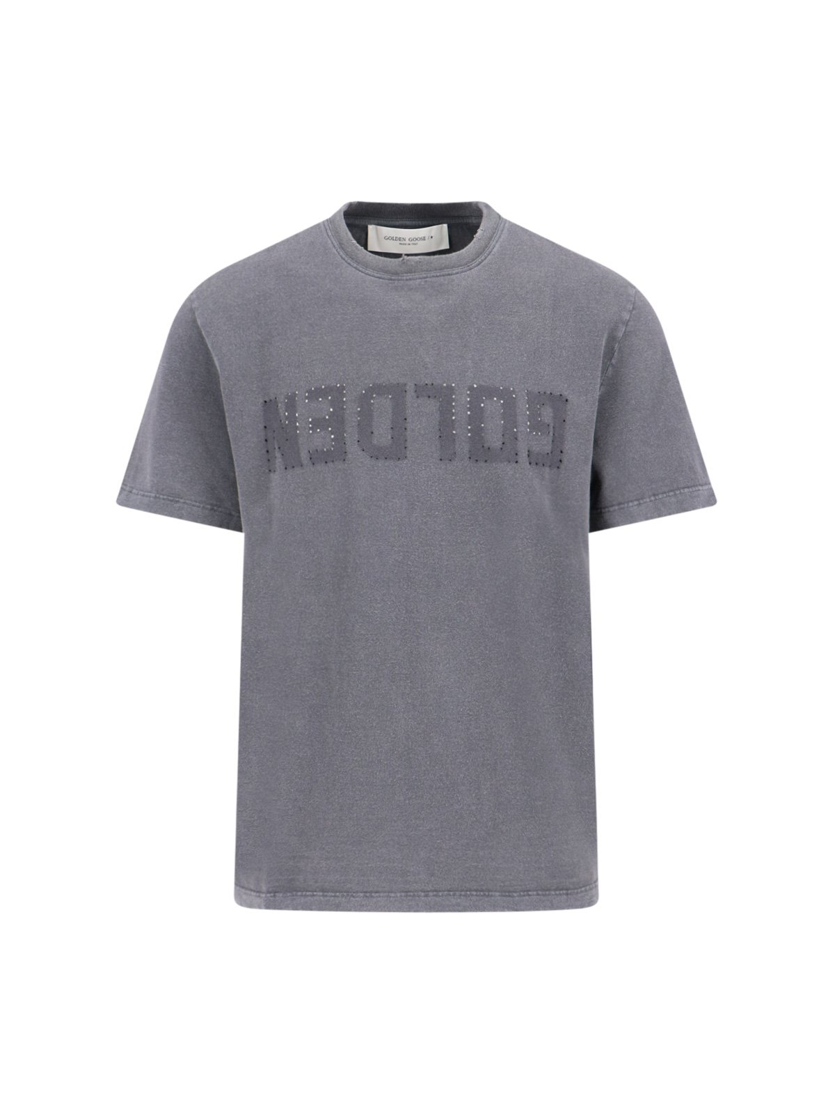 Golden Goose Deluxe Brand Logo Printed Crewneck T-Shirt