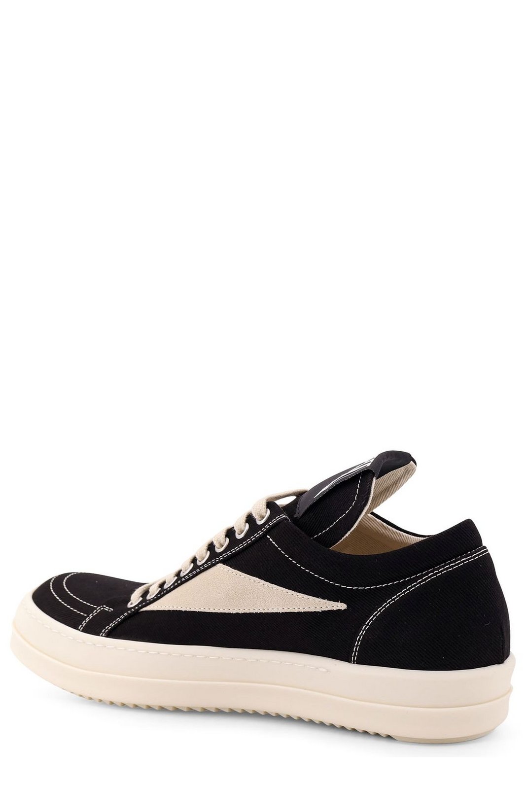 Rick Owens DRKSHDW Round Toe Lace-Up Sneakers