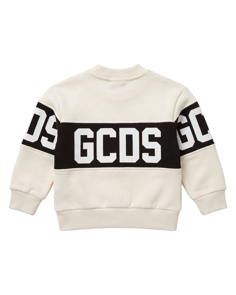 Gcds Kids 롱 슬리브 크루넥 맨투맨