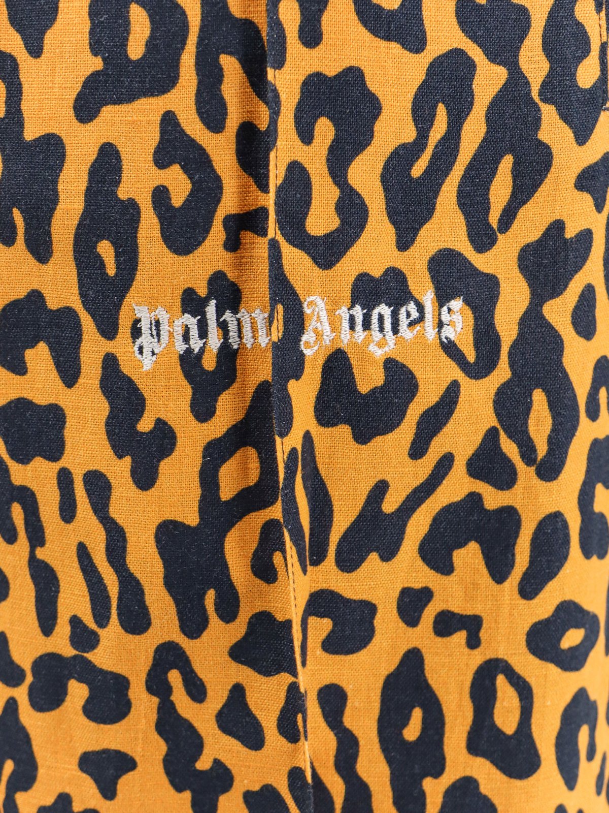 Palm Angels Cheetah-Printed Straight Leg Track Pants