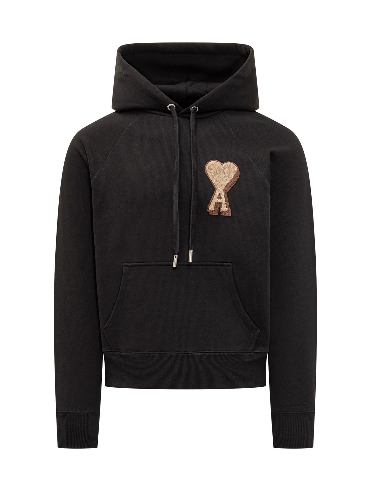 AMI Paris Logo Patch Hoodie