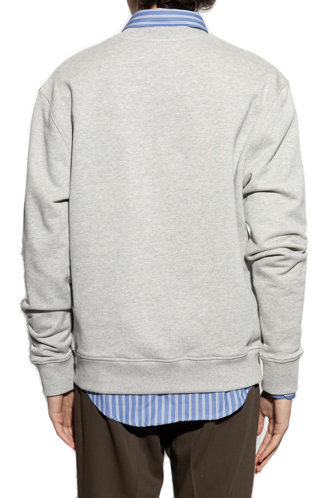 AMI Paris Ami de Coeur Fleece Sweatshirt