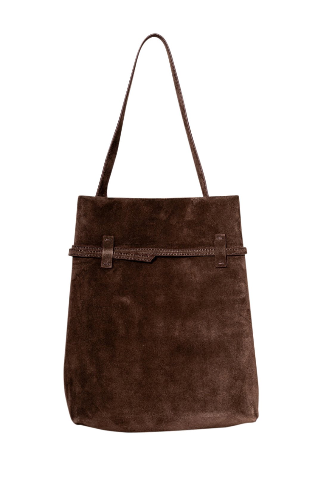 Manu Atelier Tote Du Jour Belt-Detailed Tote Bag