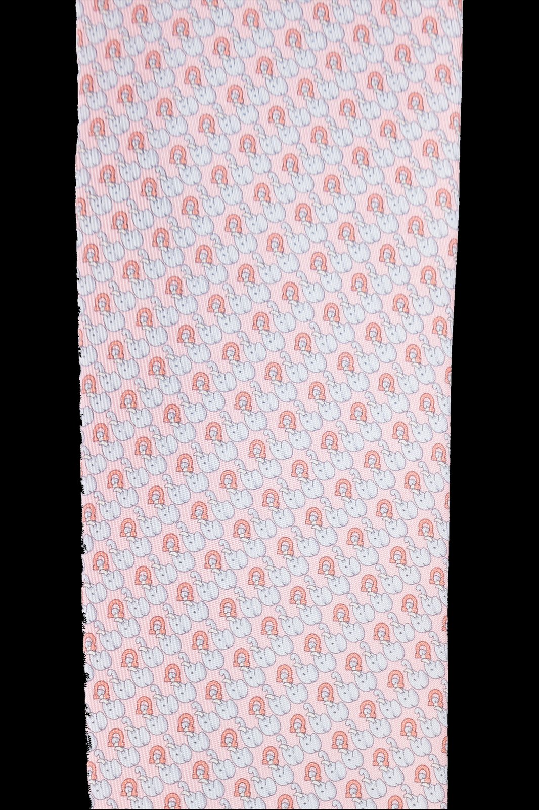 Ferragamo Elephant Printed Tie