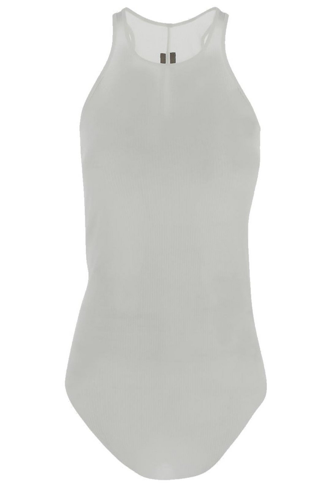 Rick Owens Hollywood Basic Ribbed Crewneck Tank Top