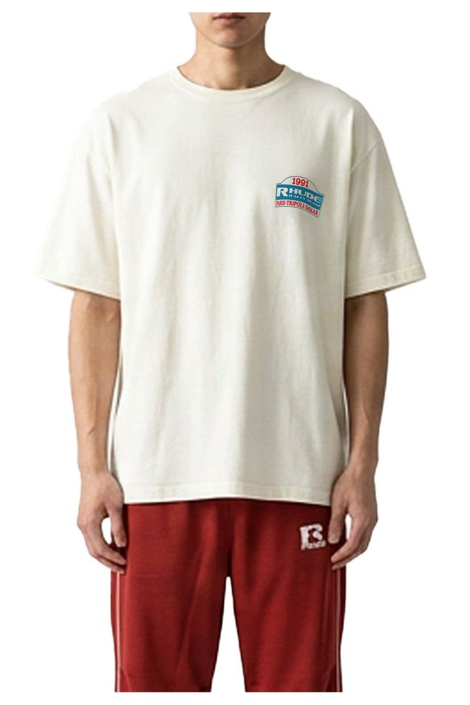 Rhude 반팔 크루넥 티셔츠
