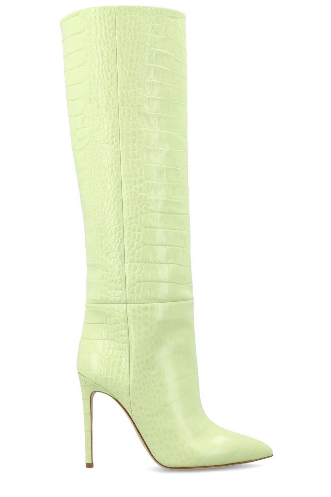 Paris Texas Embossed Knee-High Stiletto Boots