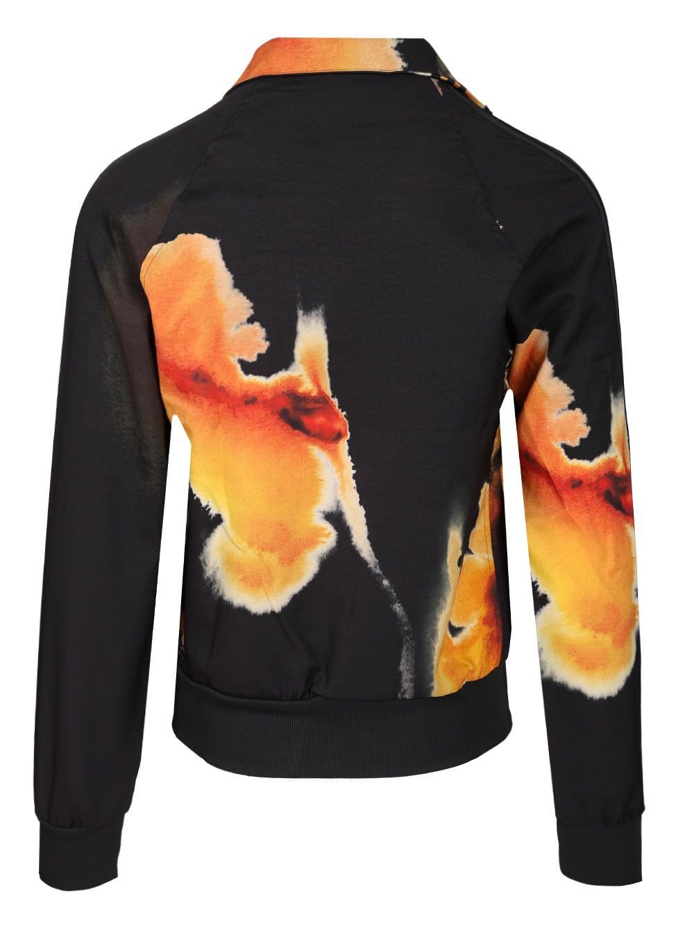 Y-3 Pattern-Printed Zipped Sweatshirt