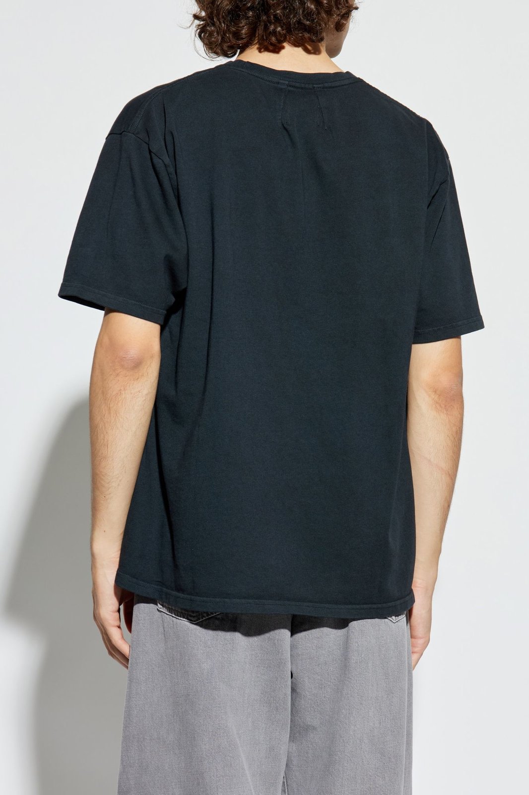 Rhude Logo Printed Crewneck T-Shirt