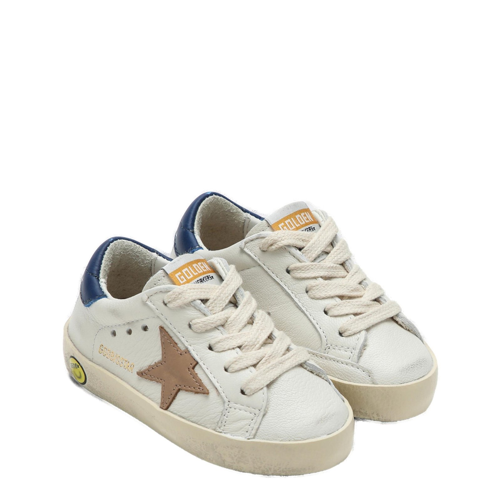 Golden Goose Kids Super Star Lace-Up Sneakers