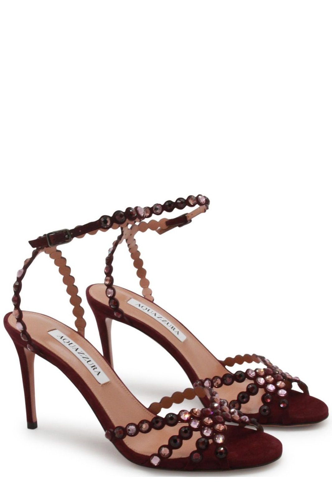 Aquazzura Tequila Ankle-Strap Sandals