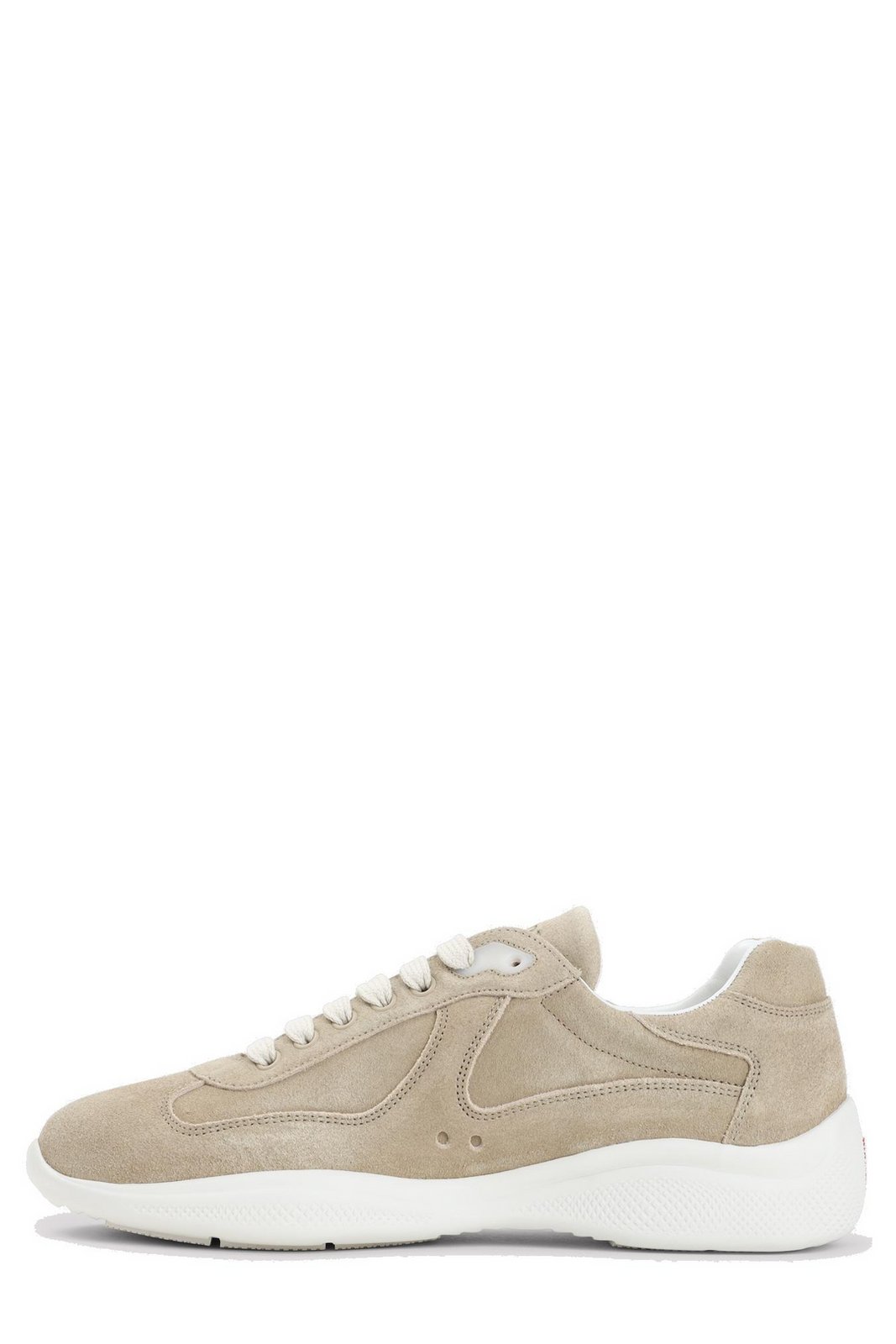 Prada Logo-Embossed Lace-Up Sneakers