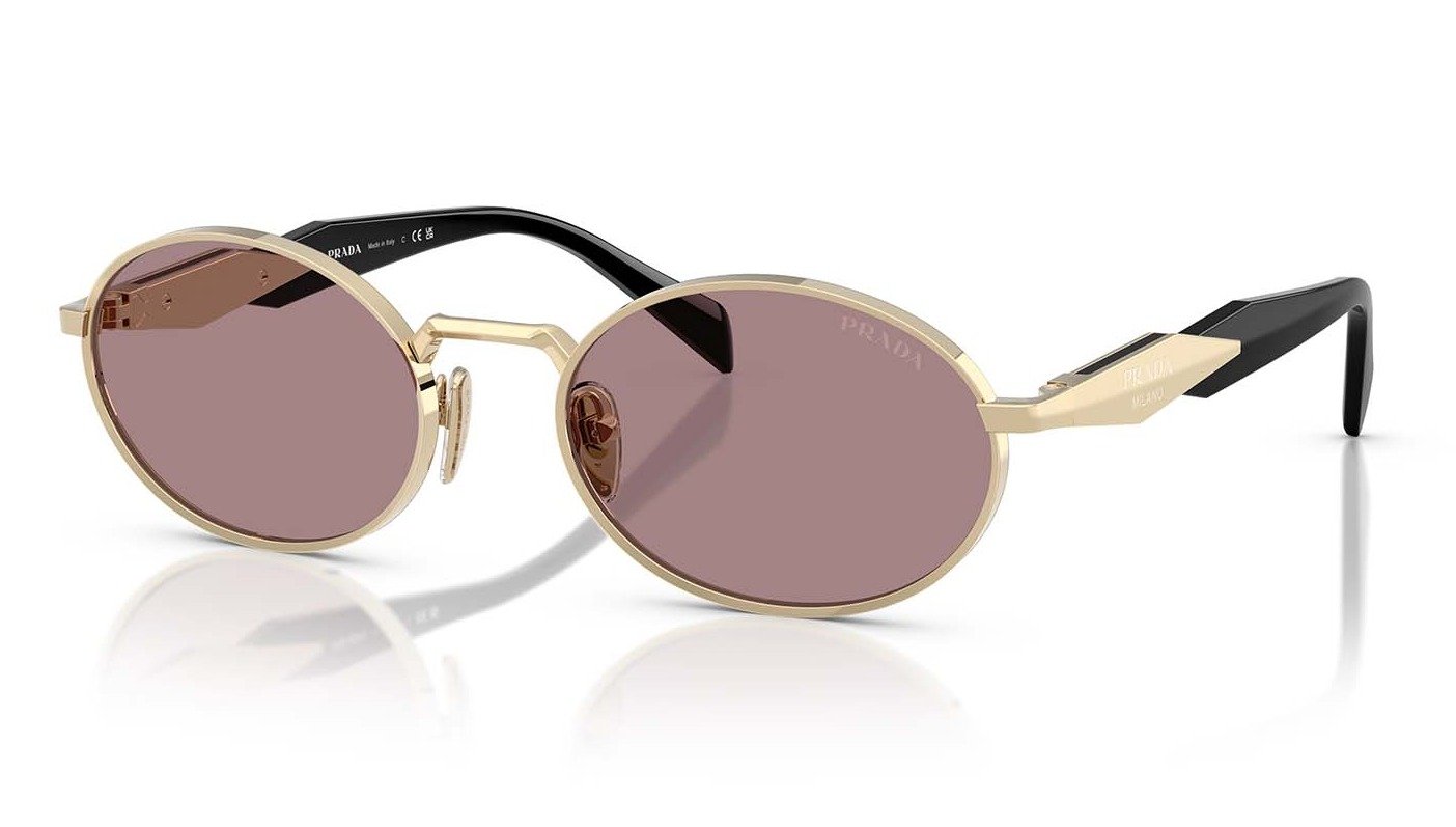 Prada Eyewear Oval Frame Sunglasses