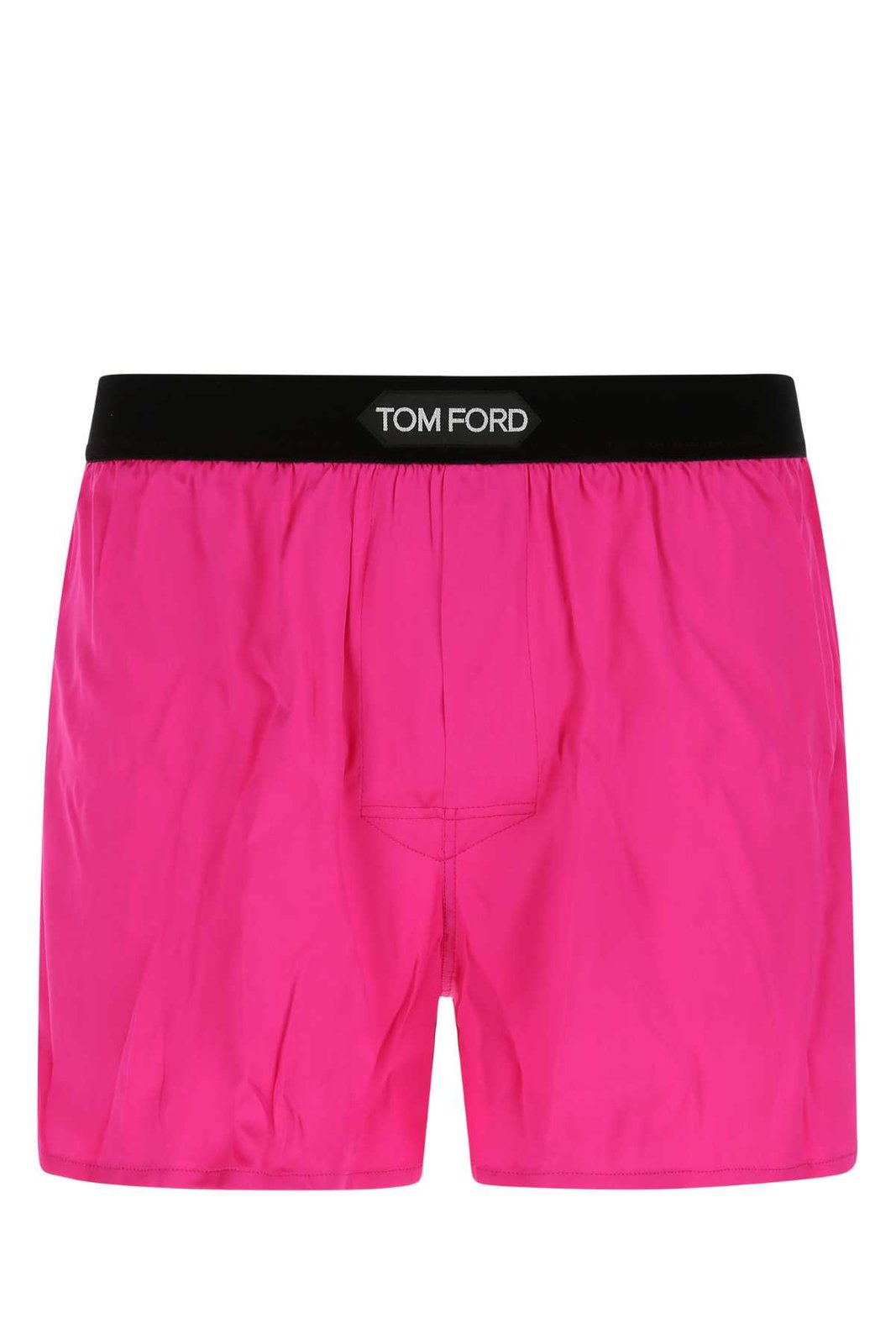 Tom Ford Logo-Waistband Stretched Satin Boxers