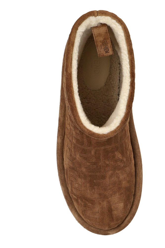 Fendi FF Motif Ankle Boots – Cettire