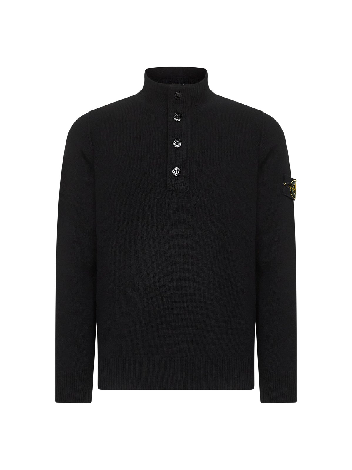 Stone Island High Neck Knitted Jumper