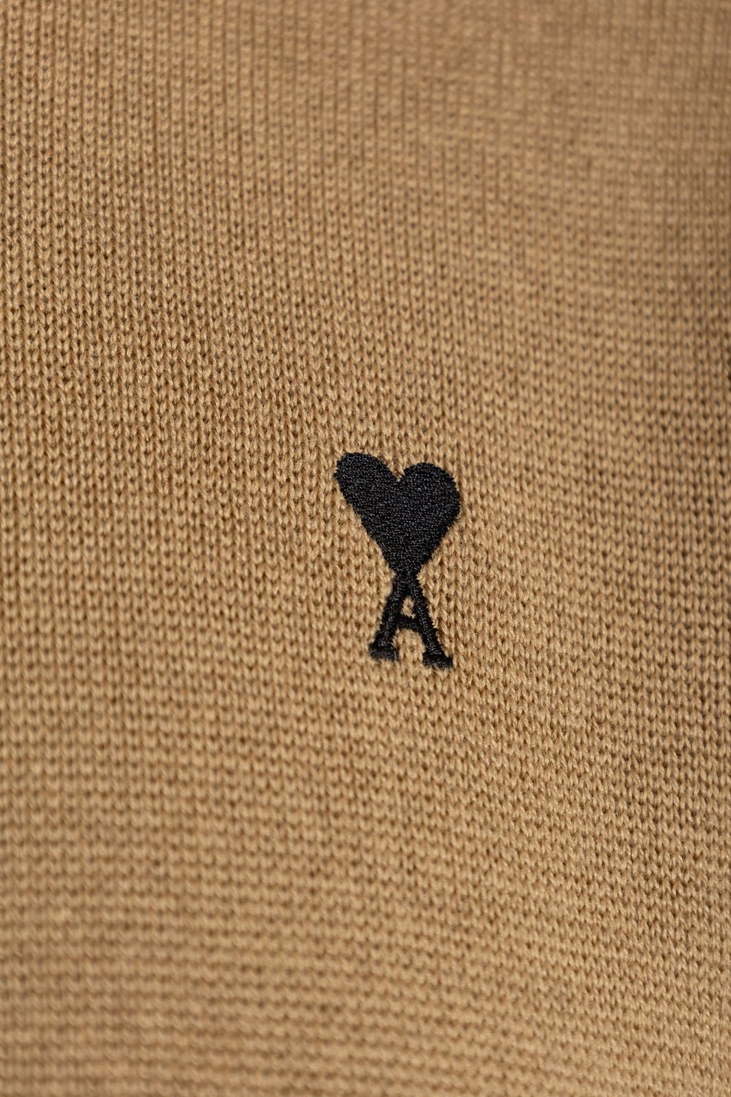 AMI Logo embroidered High Neck Jumper