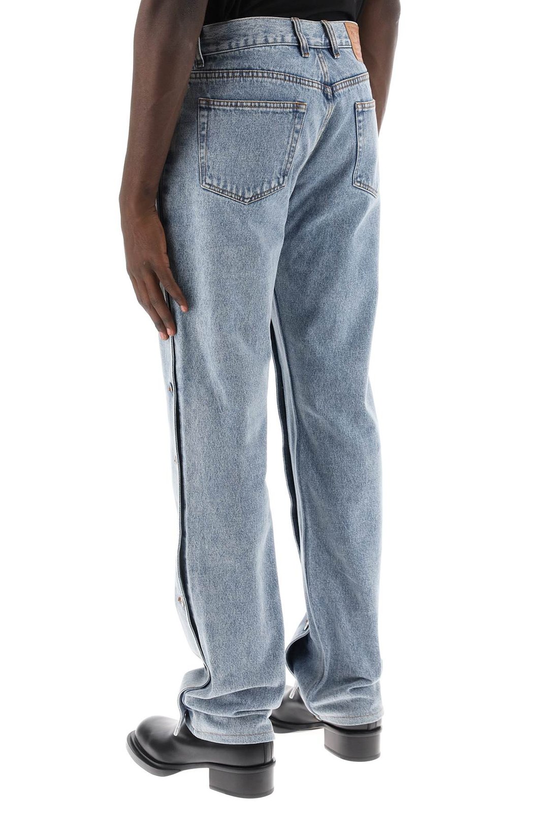 Y/Project Panelled Mid Rise Denim Jeans