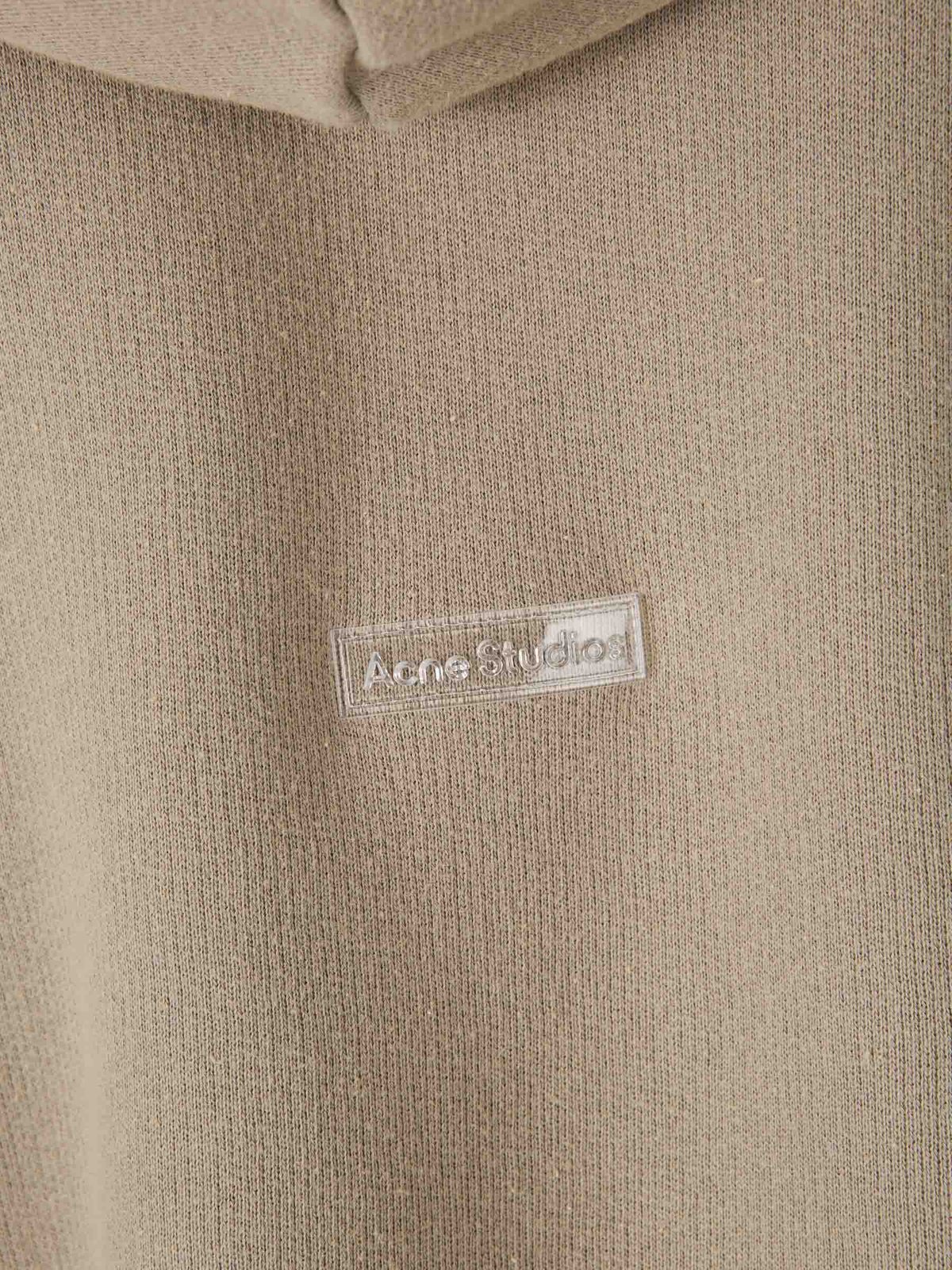 Acne Studios Logo Detailed Drawstring Hoodie