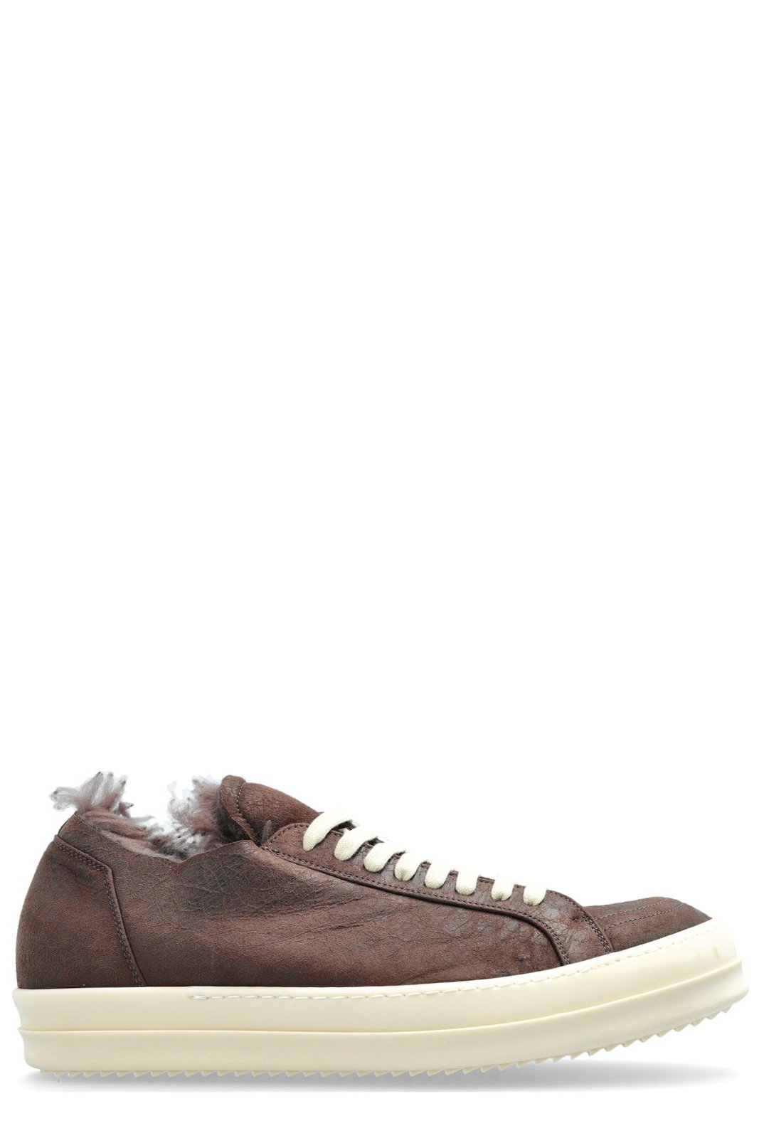 Rick Owens Minimal Vintage Lace-Up Sneakers