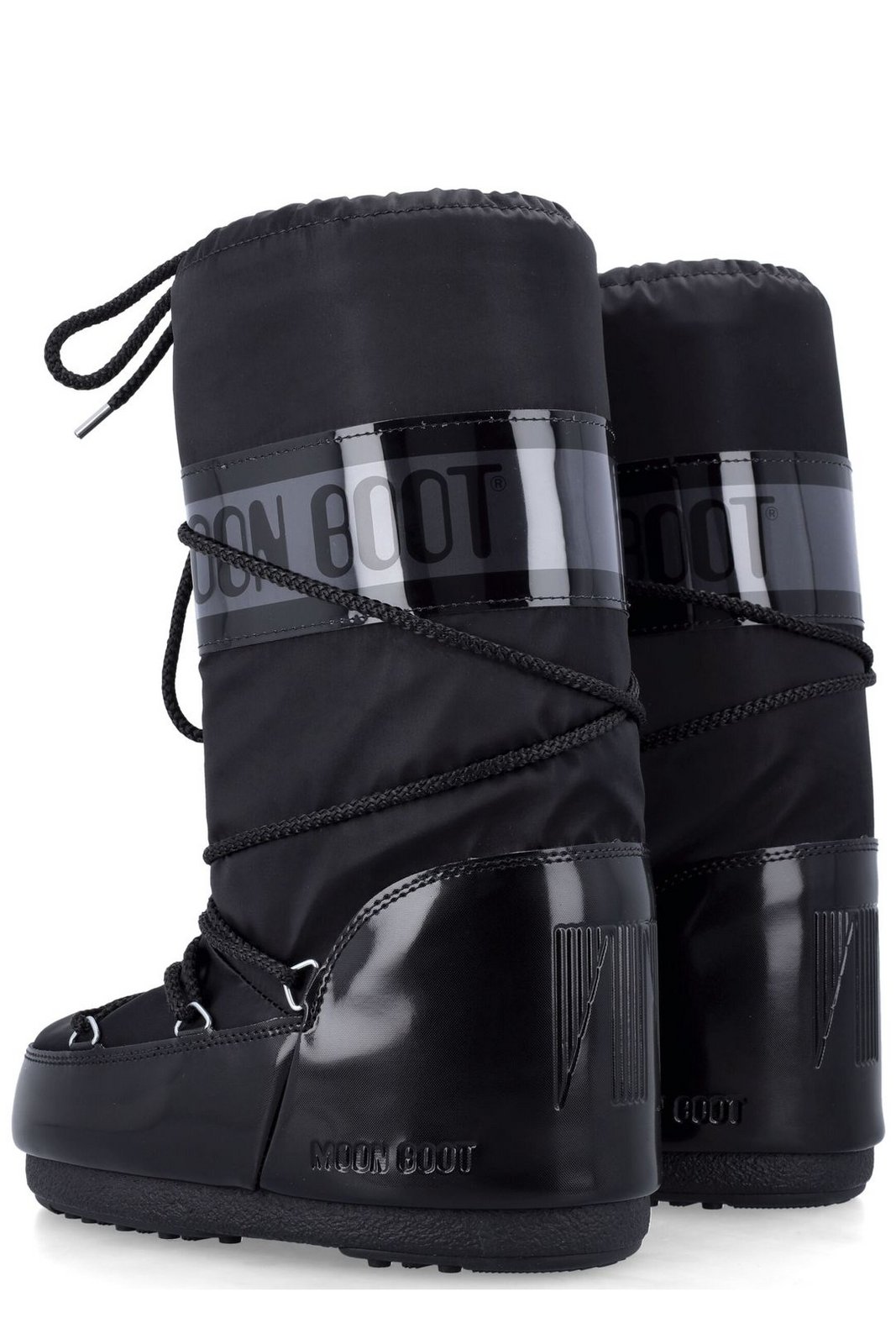 Moon Boot Icon Glance Satin Lace-Up Snow Boots