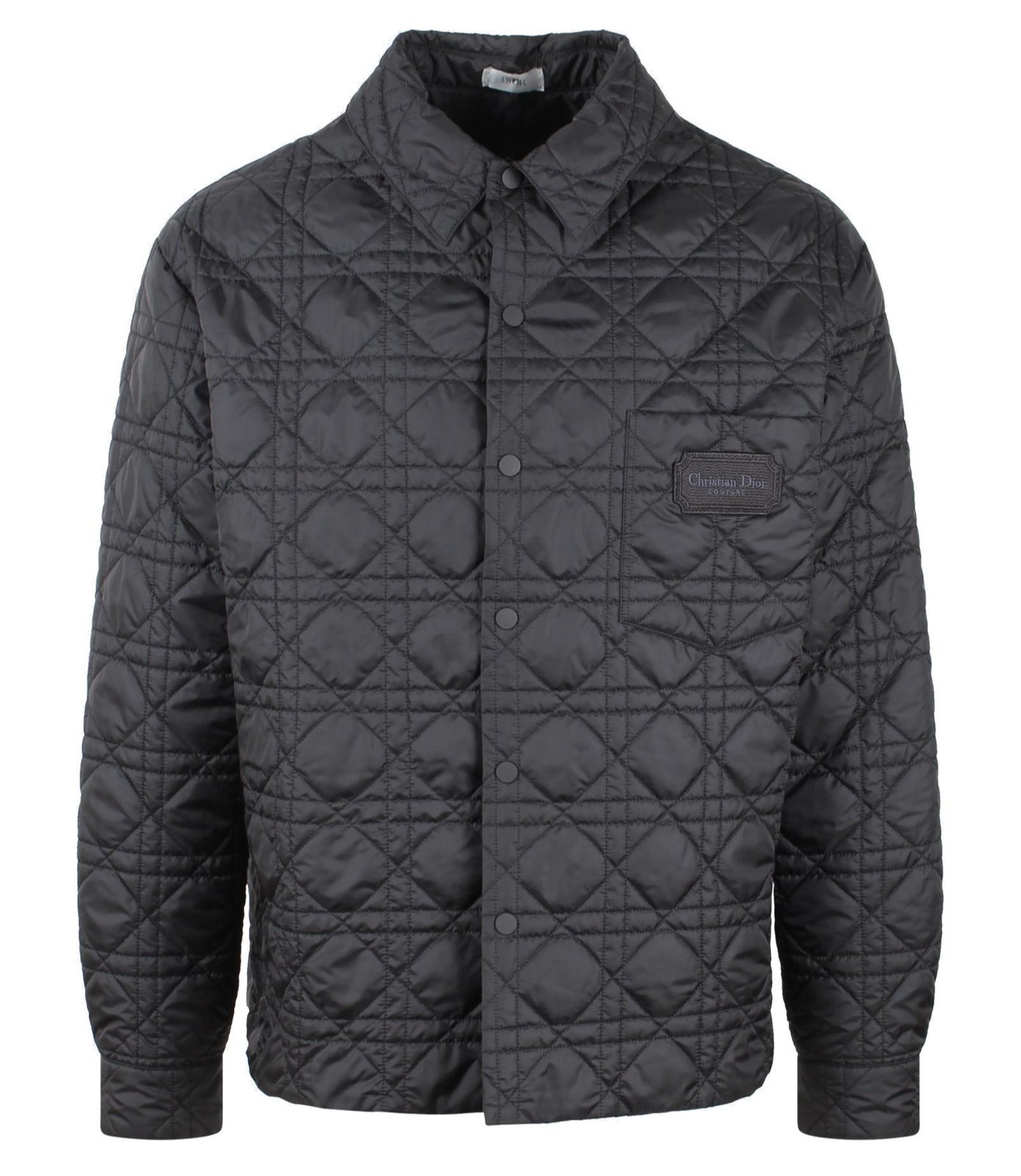 Dior ジャケット Dior Homme Logo Patch Long-Sleeved Jacket – Cettire