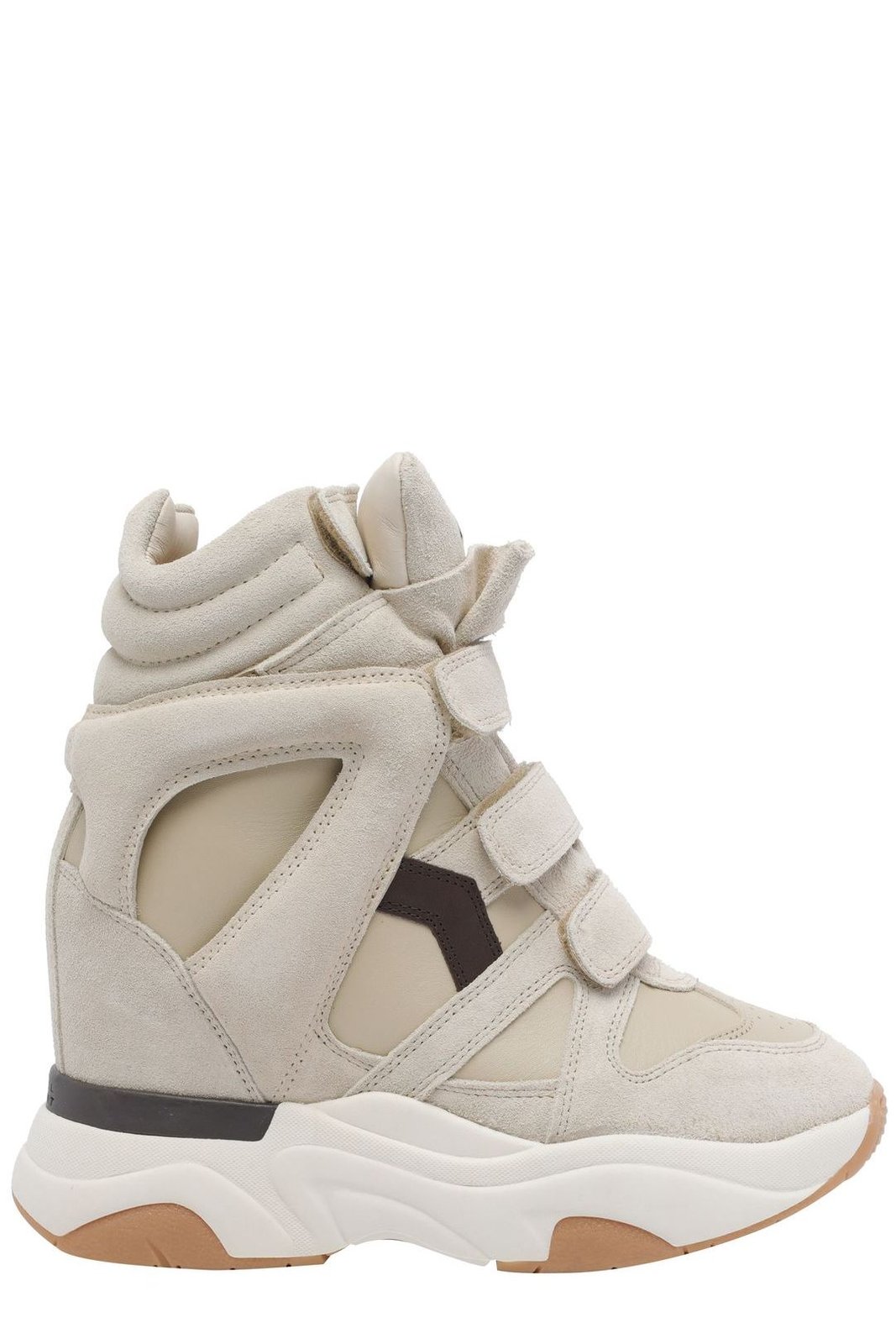 Isabel Marant Balskee High-Top Touch Strap Sneakers
