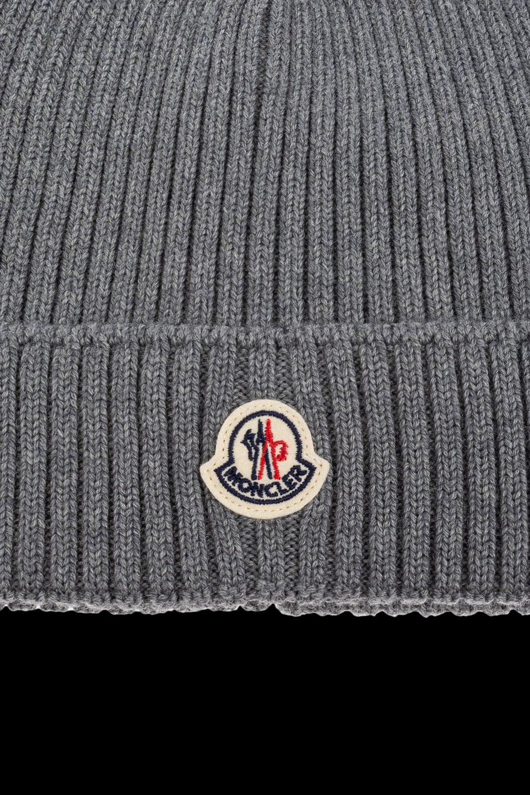 Moncler Enfant Logo Patch Beanie