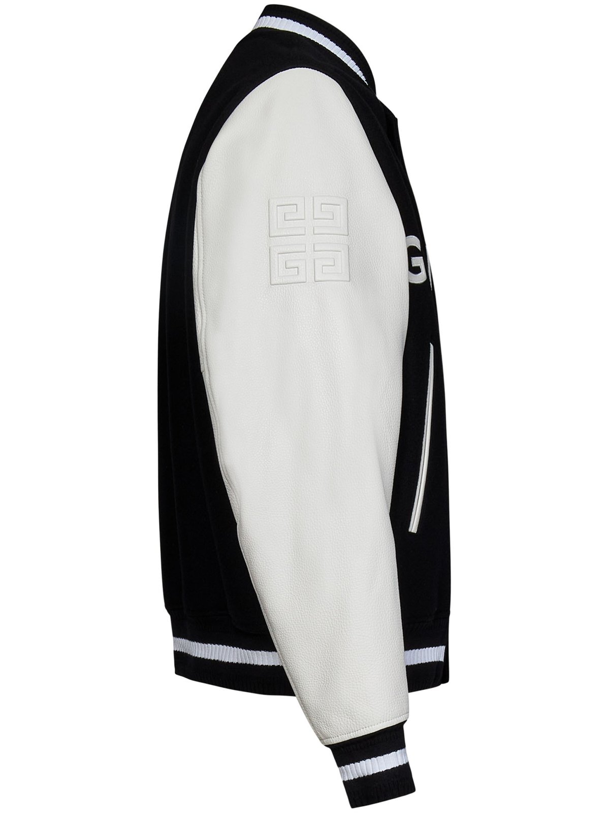 Givenchy Logo Detailed Varsity Bomber Jacket