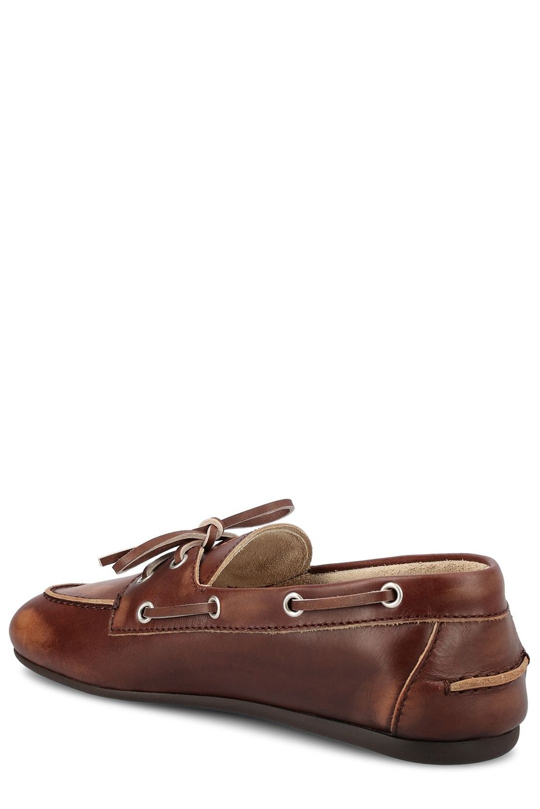 Miu Miu Bleached Slip-On Loafers