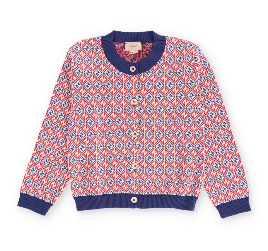 Gucci Kids Buttoned Long-Sleeved Cardigan – Cettire