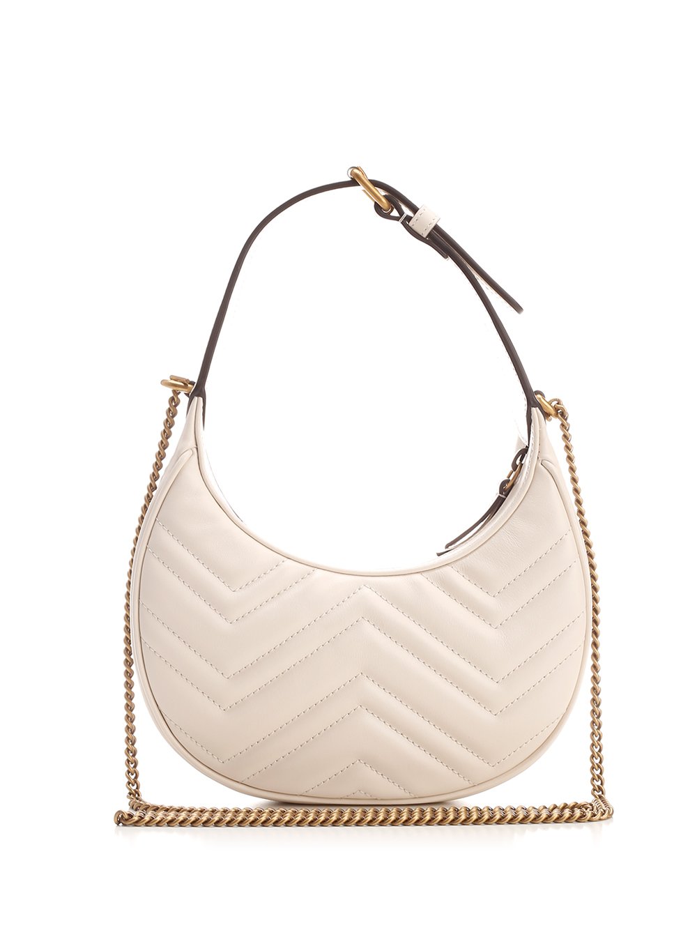 Gucci GG Marmont Half-Moon-Shaped Mini Bag