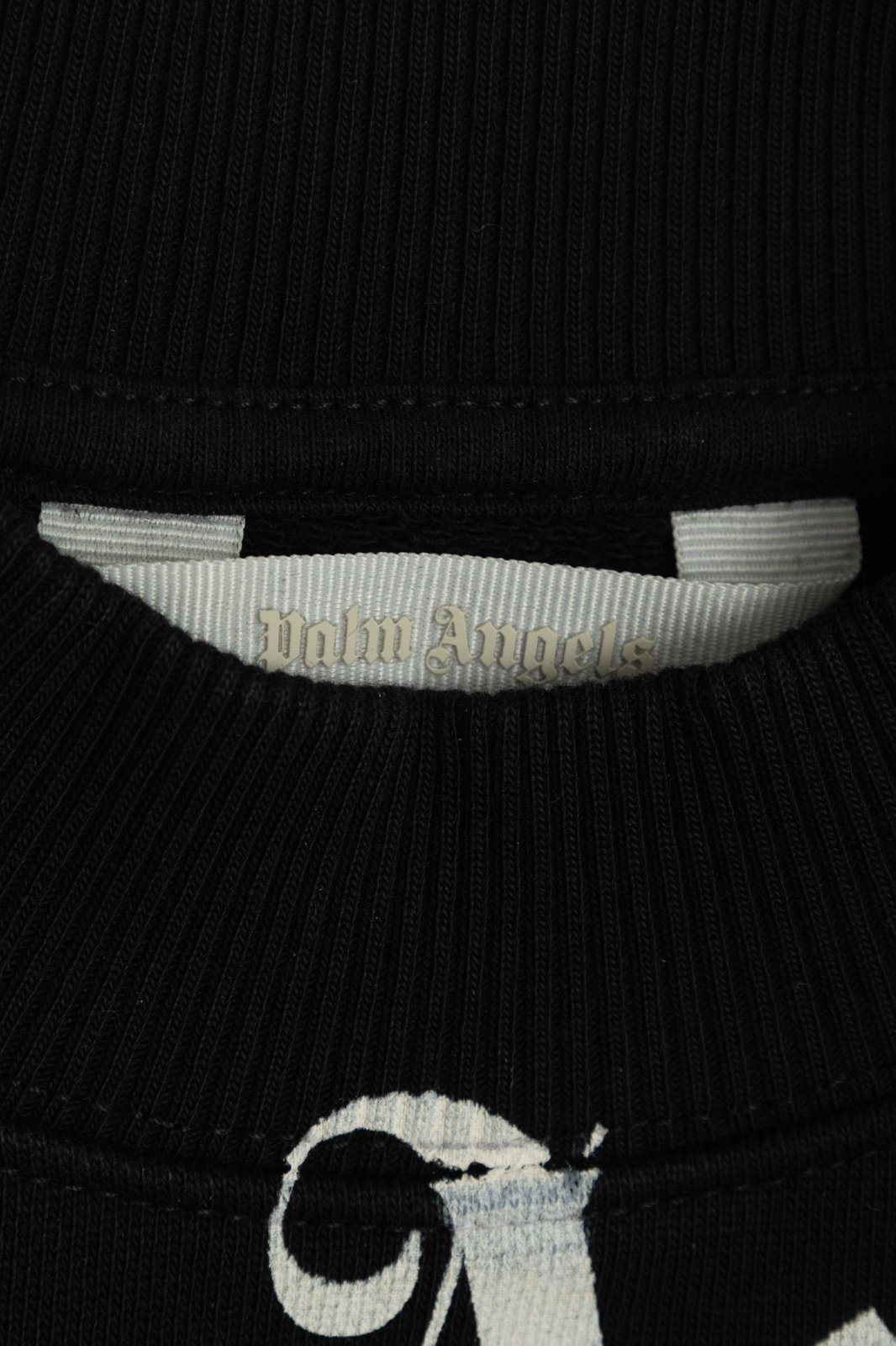 Palm Angels Kids Logo Printed Crewneck Sweatshirt