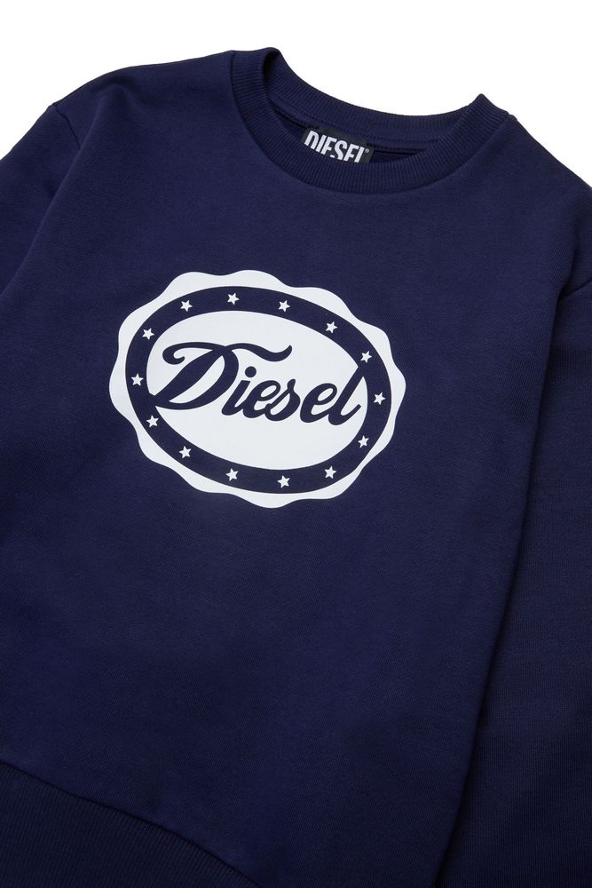 Diesel Kids 시베롭 로고 맨투맨