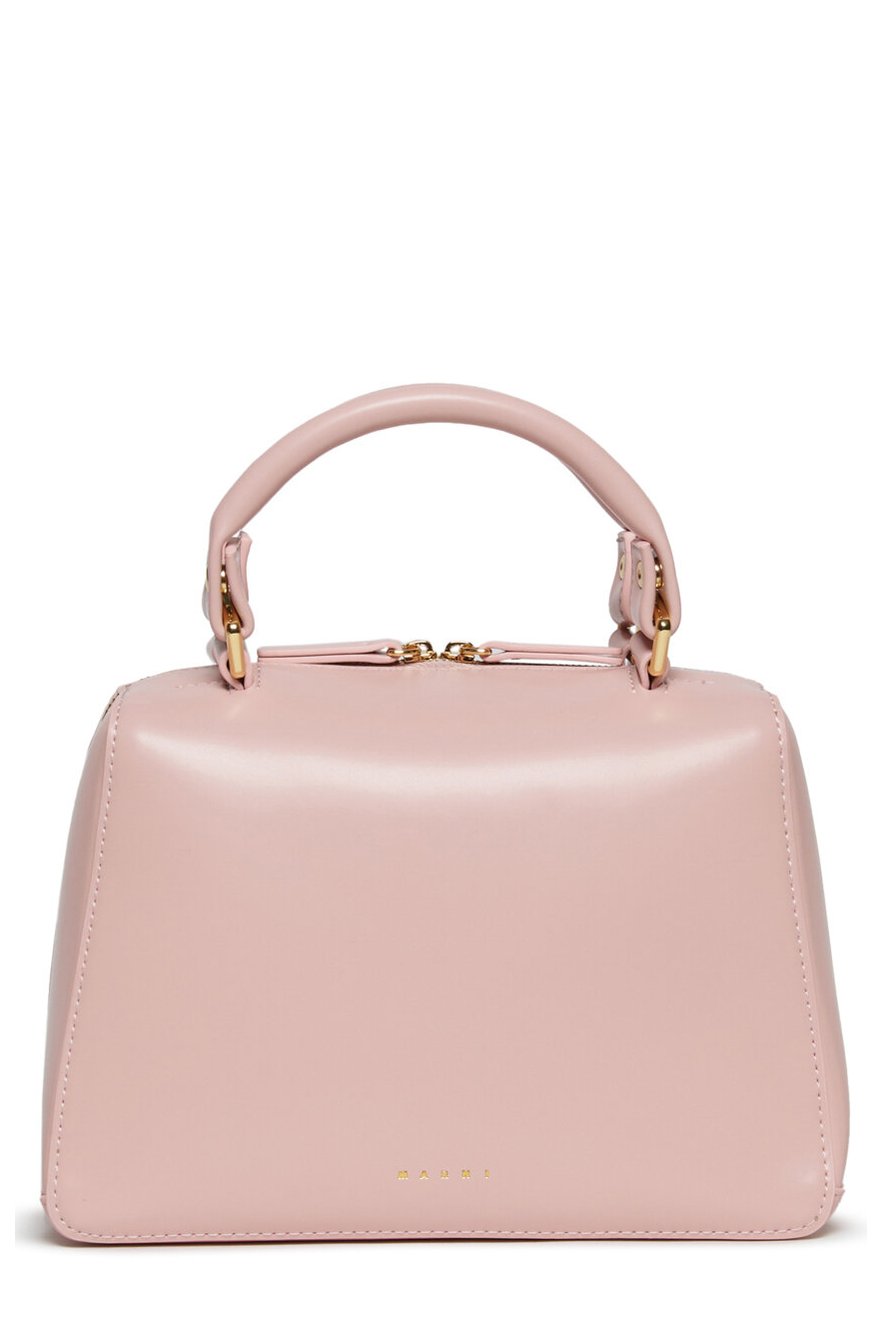 Marni Kids Logo Embossed School Bag