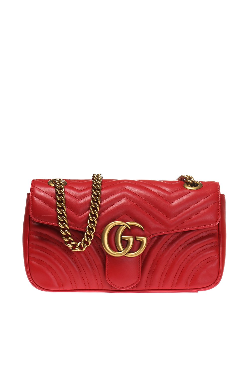 Gucci GG Marmont Small Matelassé Shoulder Bag