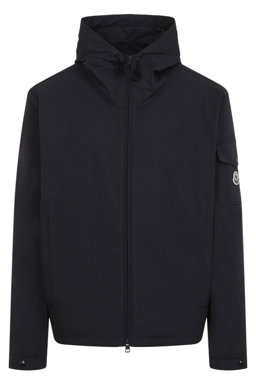 Moncler Logo Patch Hooded Jacket – Cettire