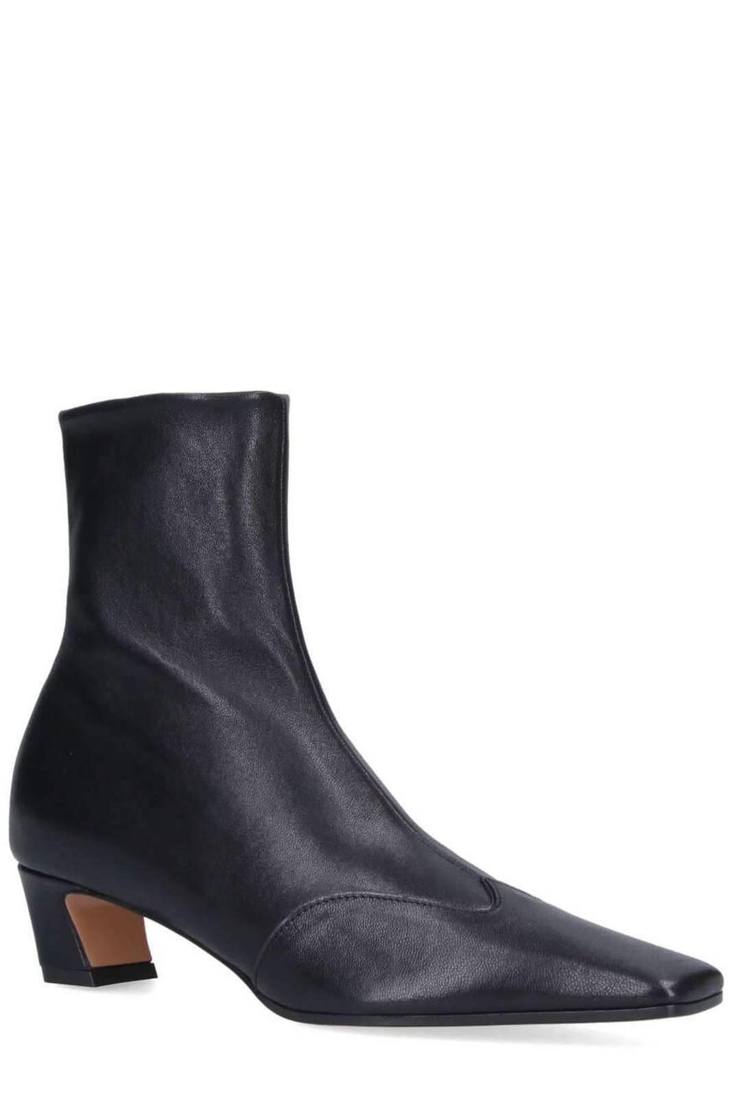 Khaite スクエアトゥアンクルフツ F1068836L836 200 Khaite Square Toe Ankle Boots – Cettire