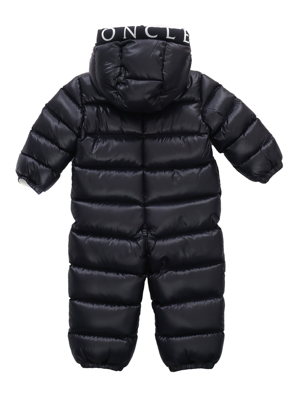 Moncler Enfant Logo Printed Padded Snowsuit