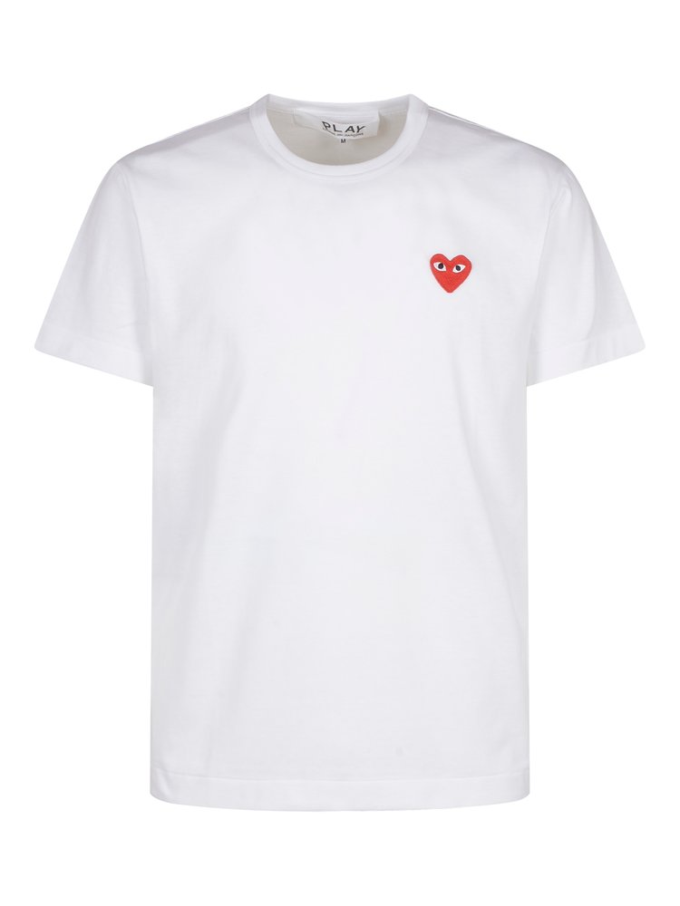 Comme des Garçons Play Logo Patch Crewneck T-Shirt