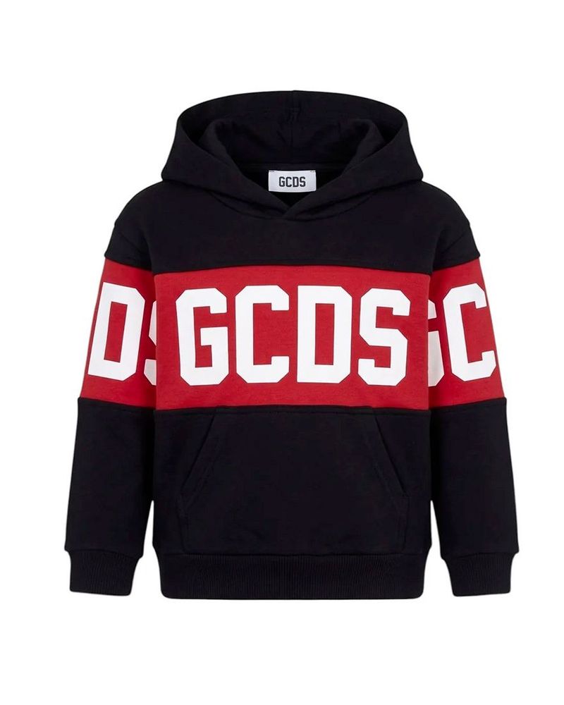Gcds Kids 로고 프린트 후드티