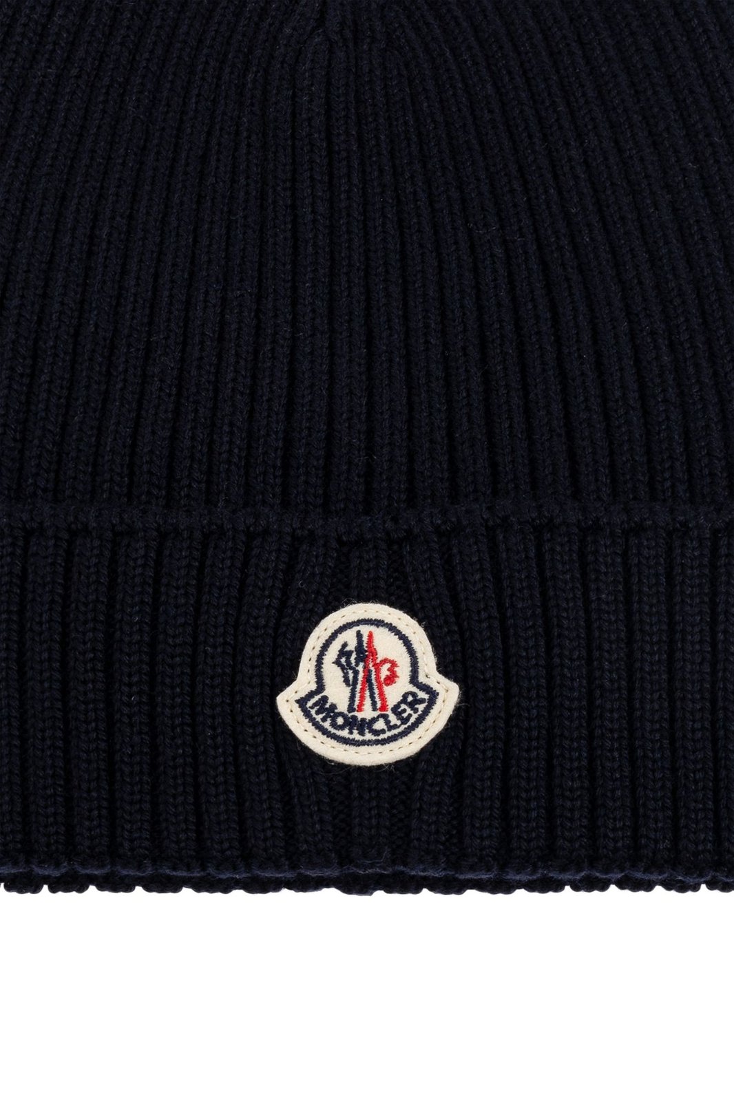 Moncler Enfant Logo Patch Beanie
