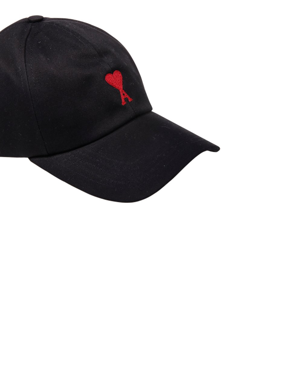 AMI Paris Ami de Coeur Logo Embroidered Baseball Cap