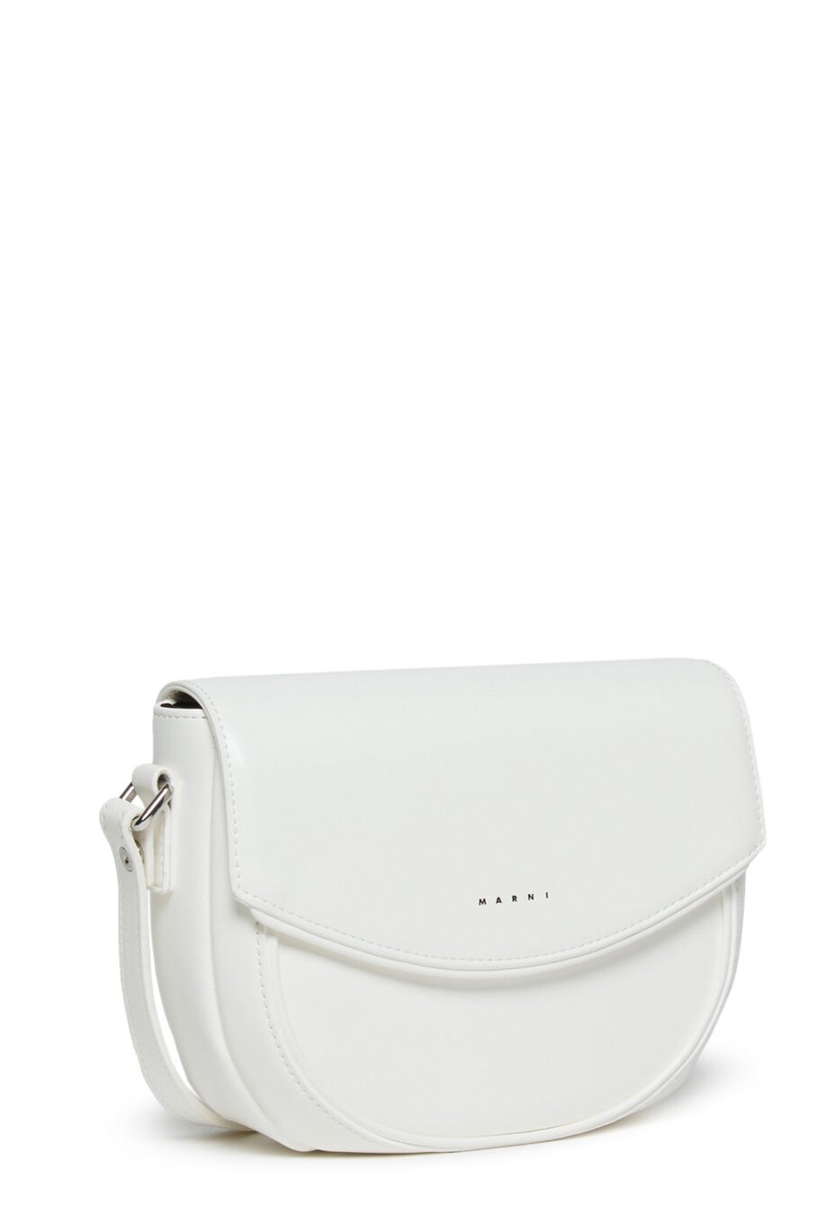 Marni Kids Logo Printed Smile Crossbody Bag