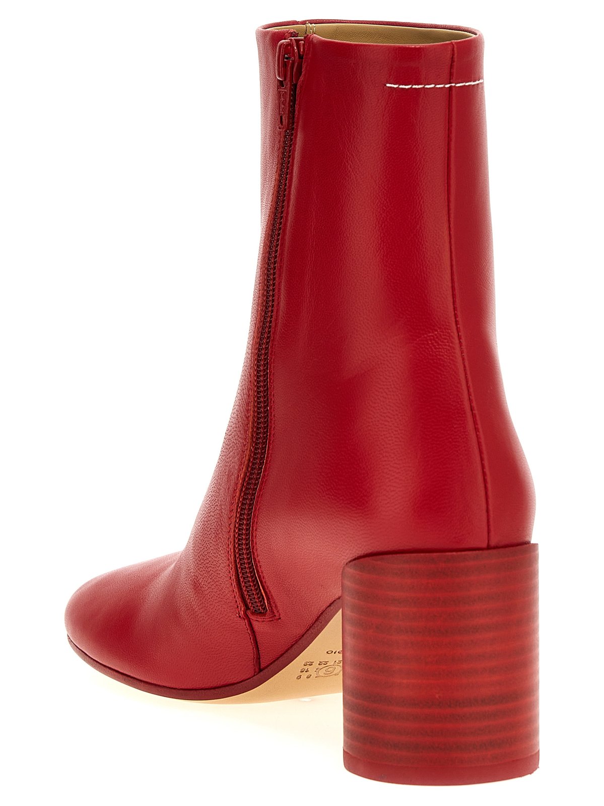 MM6 Maison Margiela Stitch-Out Anatomic Ankle Boots