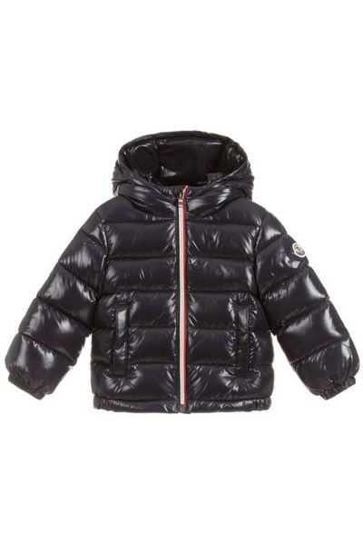 Moncler Enfant Ige Hooded Down Jacket