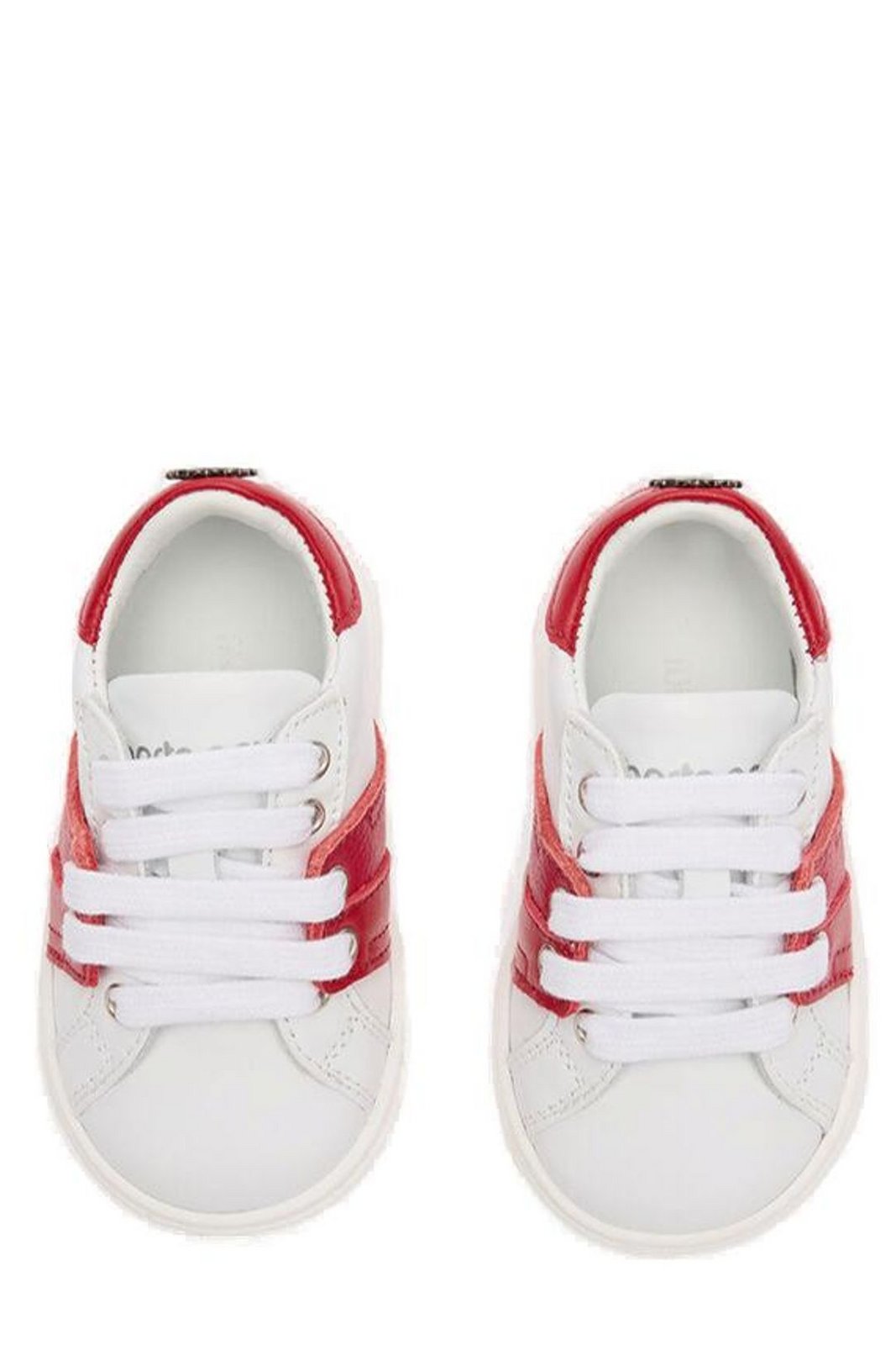 Roberto Cavalli Color Block Lace-Up Sneakers