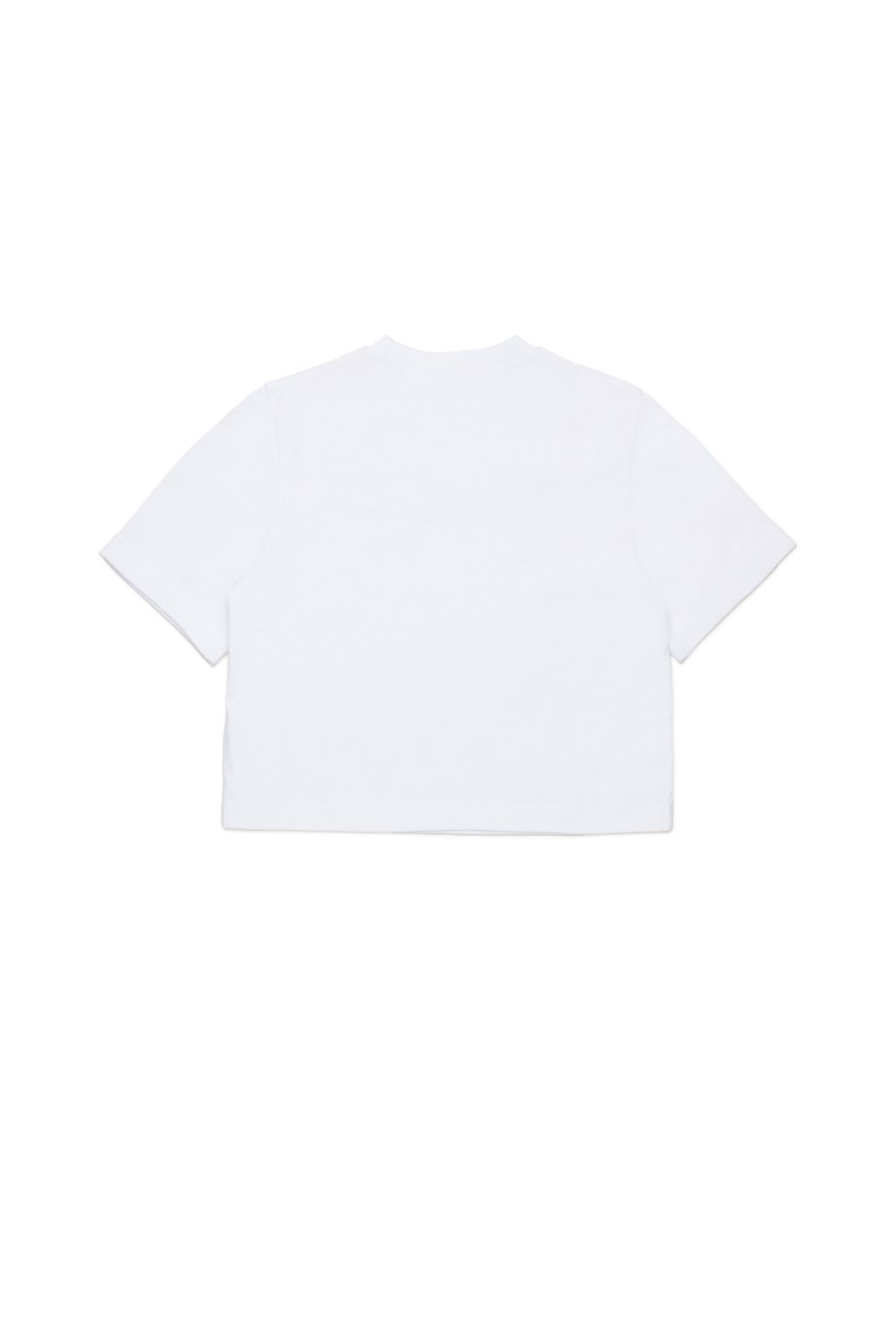Marni Kids Logo Printed Cropped T-Shirt