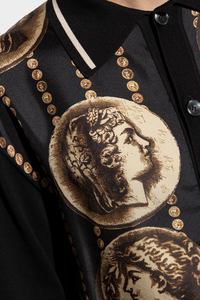 Dolce & Gabbana Coin Printed Short-Sleeved Shirt – Cettire